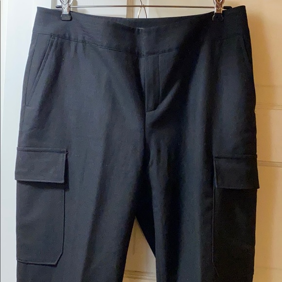 BR factory black wool cargo pant - Picture 2 of 5